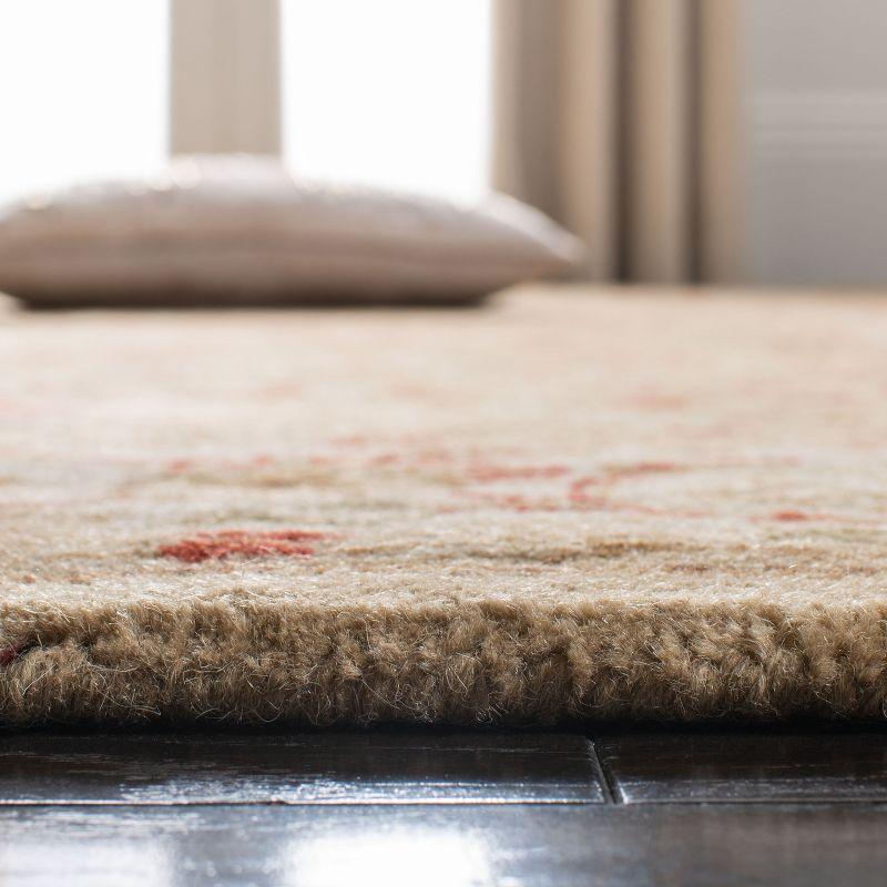 Persian Legend PL819 Hand Tufted Indoor Runner Rug - 2'6"x12' - Moss/Beige - Safavieh