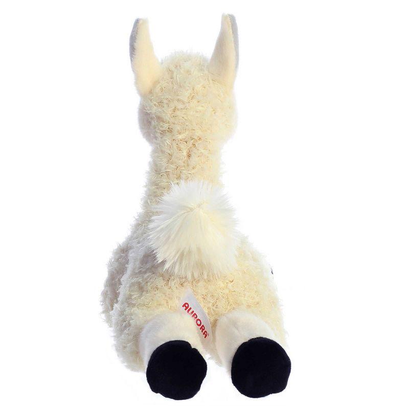 Aurora Flopsie 12" Llama Stuffed White Animal