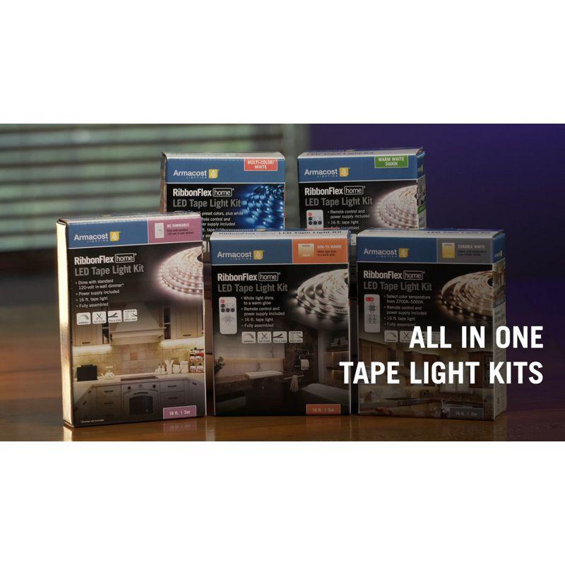 RibbonFlex Pro, 12V, 4000K, 60LEDs/M, IP20, 10M Under Cabinet Tape Light