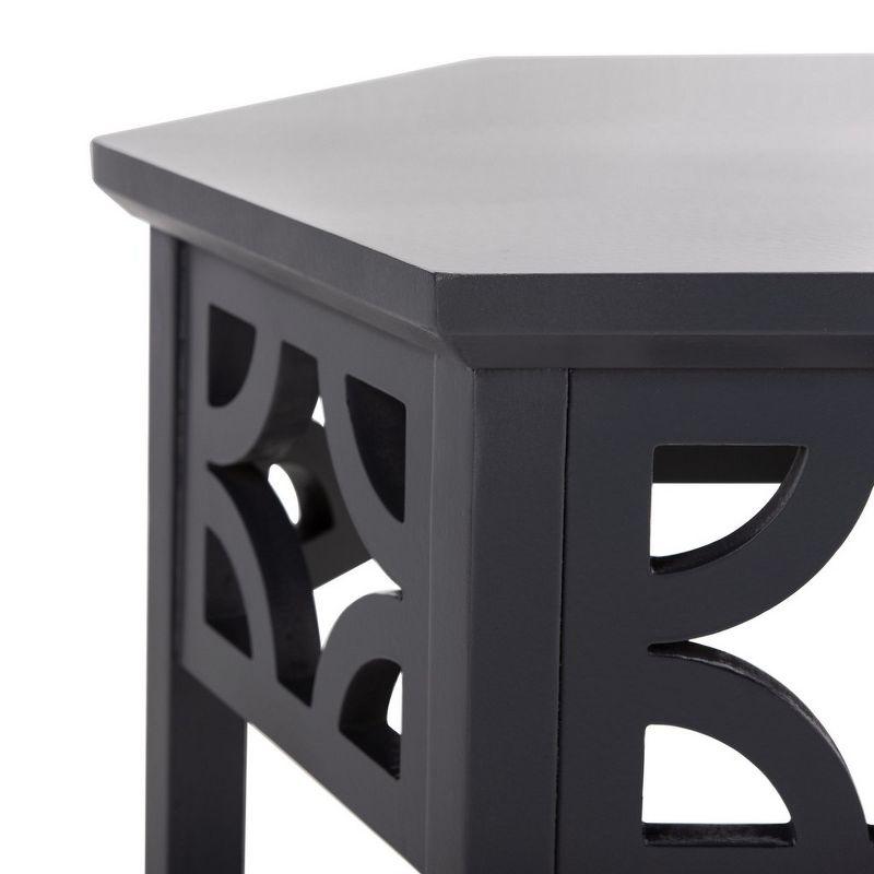 Connor Hexagon End Table  - Safavieh