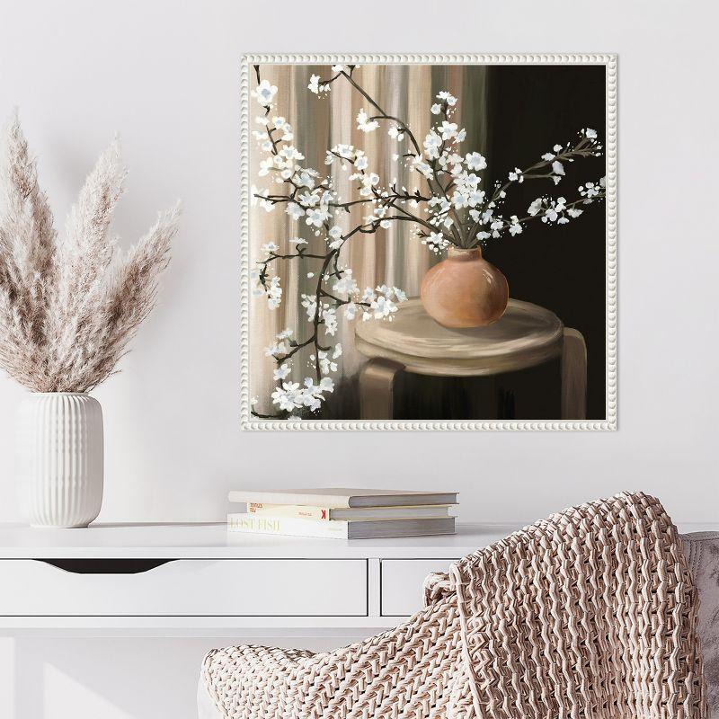 Amanti Art Still Life Blossoms by Elizabeth Medley Canvas Wall Art Print Framed 22 x 22-in.