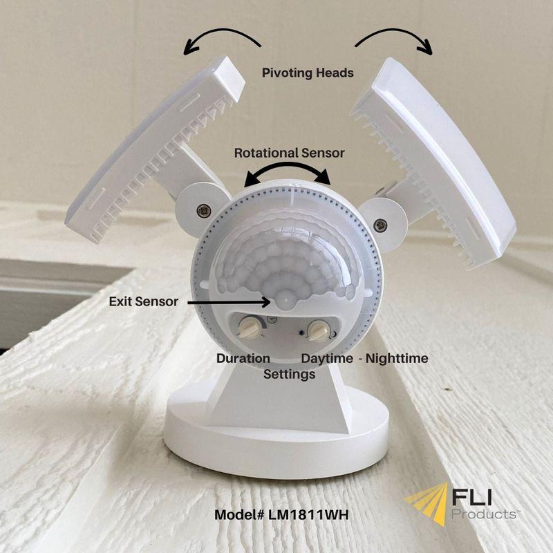 IQ America LED Outdoor Security Accent with Motion Sensor
