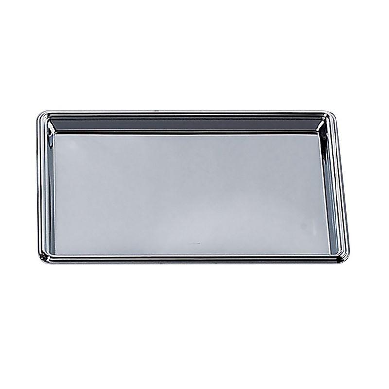 Nickel Plated Stainless Steel 12x8 Rectangular Tray