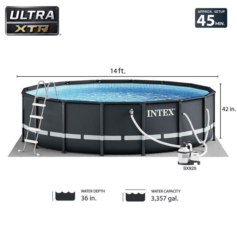 Intex Ultra XTR 14' x 42" Round Above Ground Pool Set with Filter Pump