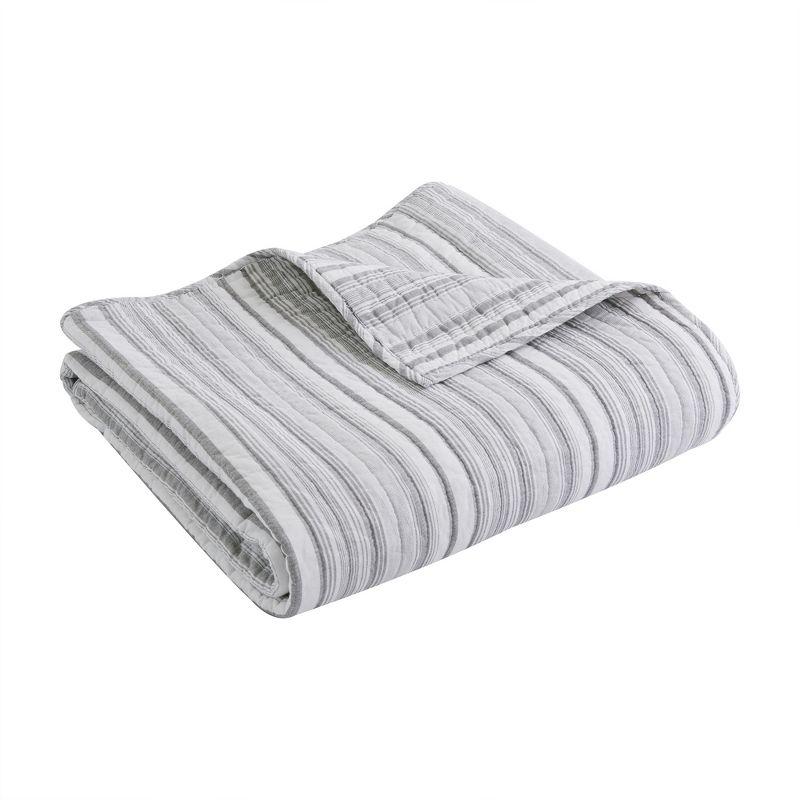 Bondi Stripe Quilted Throw - Levtex Home