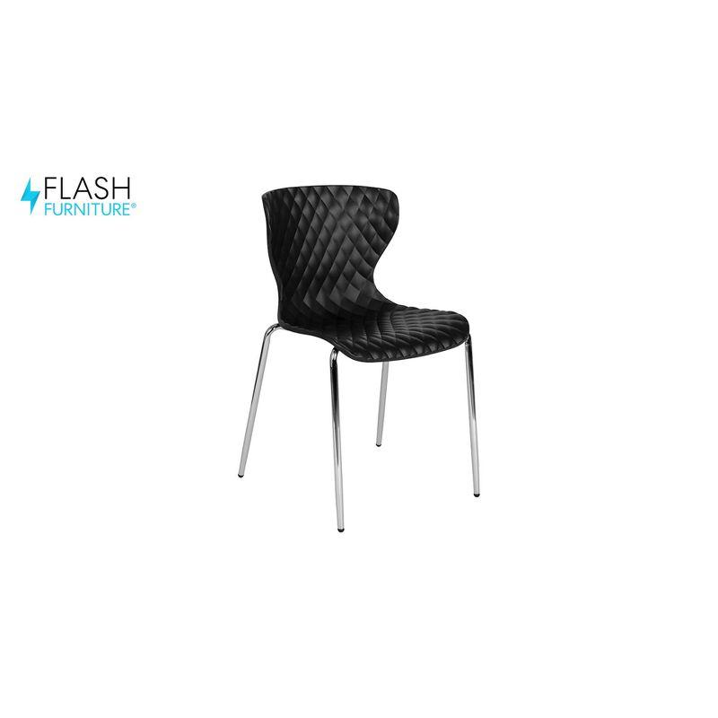 Flash Furniture Lowell Contemporary Plastic Stack Chair