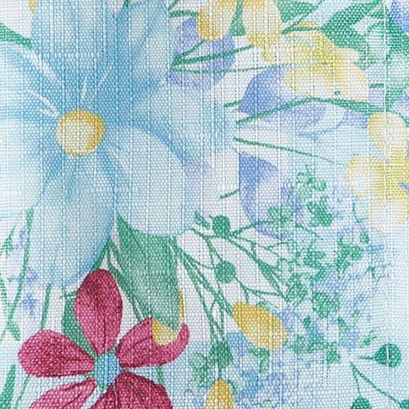 Nottingham Double Border Napkin, Set of 8 - Multicolor - 17x17 - Elrene Home Fashions