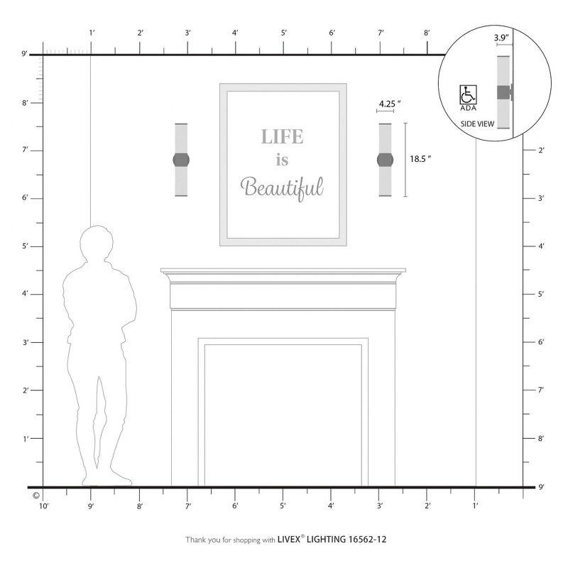 Livex Lighting Lindale 2 - Light Vanity in  Satin Brass