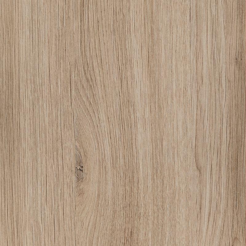 Primo 1 Drawer Nightstand Rustic Oak - South Shore: Metal Handle, Open Shelf Storage