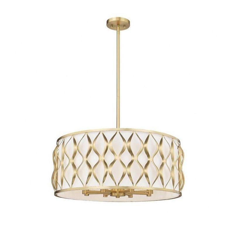 Z-Lite Harden 8 - Light Pendant in  Modern Gold