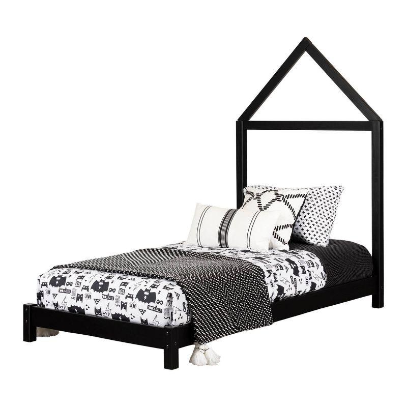 Sweedi Twin Solid Wood Platform Bed