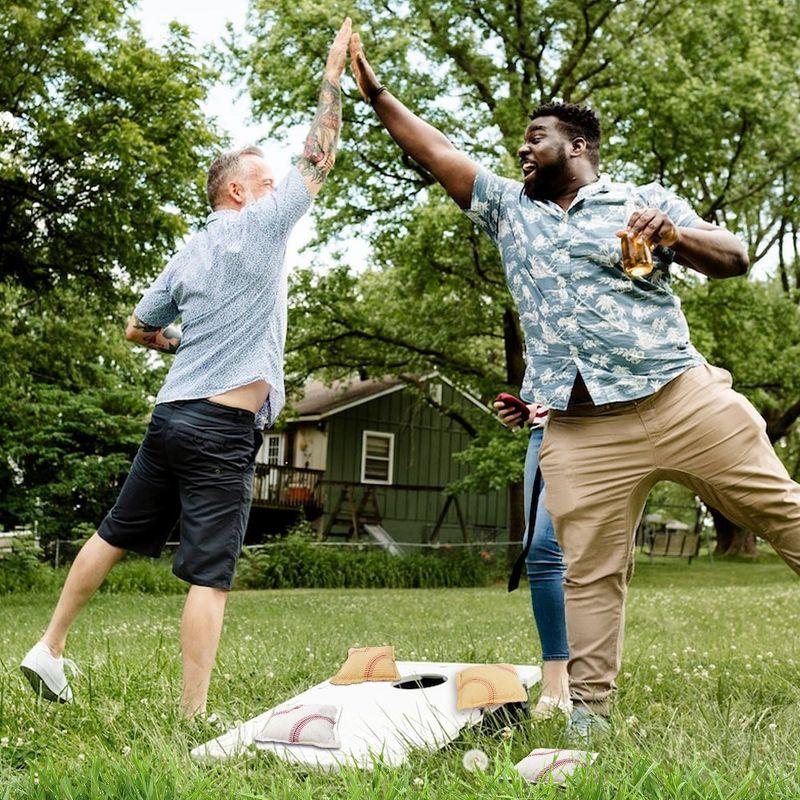 Regulation Size and Weight Cornhole Bean Bags for Cornhole Board Toss Game