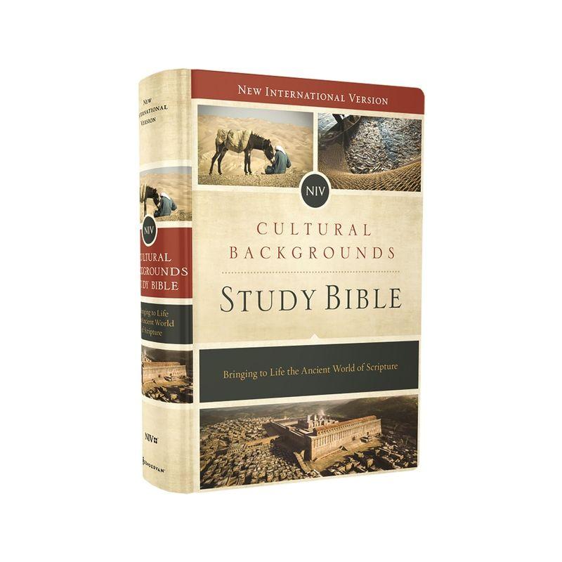 Cultural Backgrounds Study Bible-NIV - by  Zondervan (Hardcover)