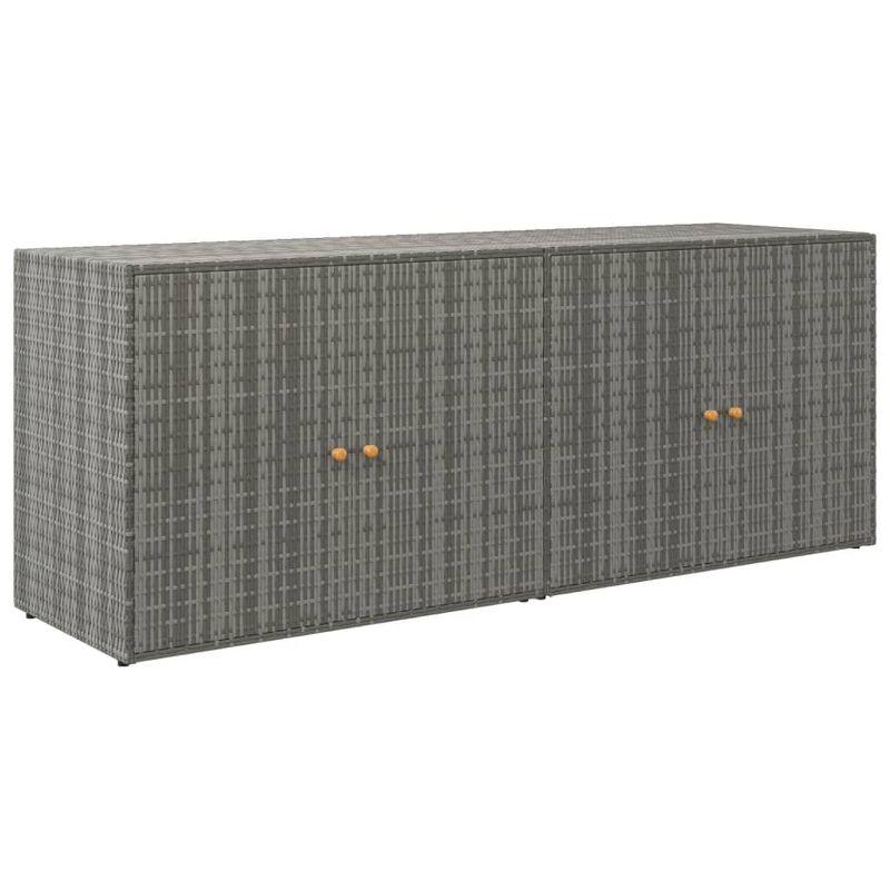 VidaXL Water Resistant Acacia Cabinet Deck Box