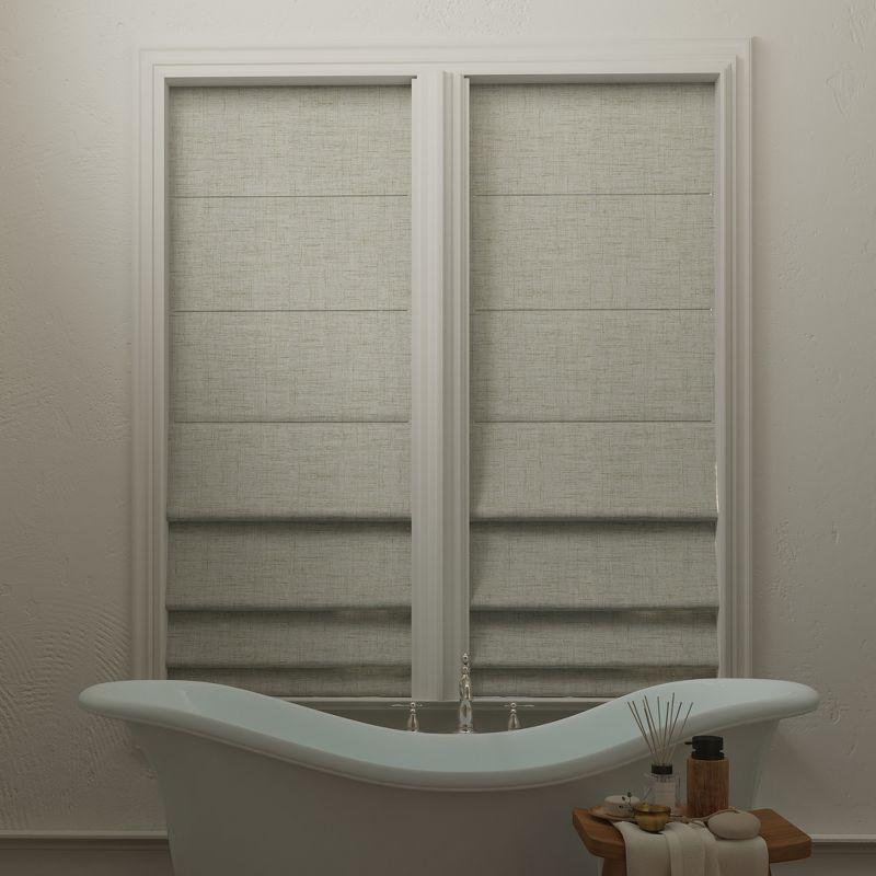 Sun Zero Thermal 100% Blackout Cordless Roman Shade