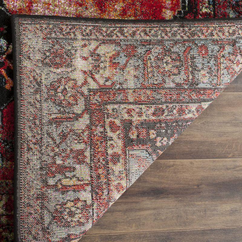 Vintage Hamadan VTH217 Power Loomed Indoor Runner Rug - Orange/Multi - 2'3"x12' - Safavieh