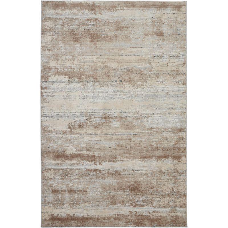 17 Stories Modern Beige Area Rug
