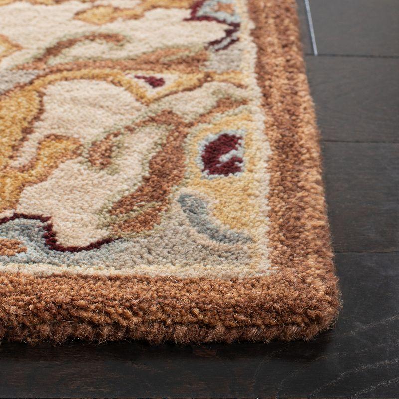 Anatolia AN562 Hand Tufted Indoor Accent Rug - Tan/Ivory - 3'x5' - Safavieh