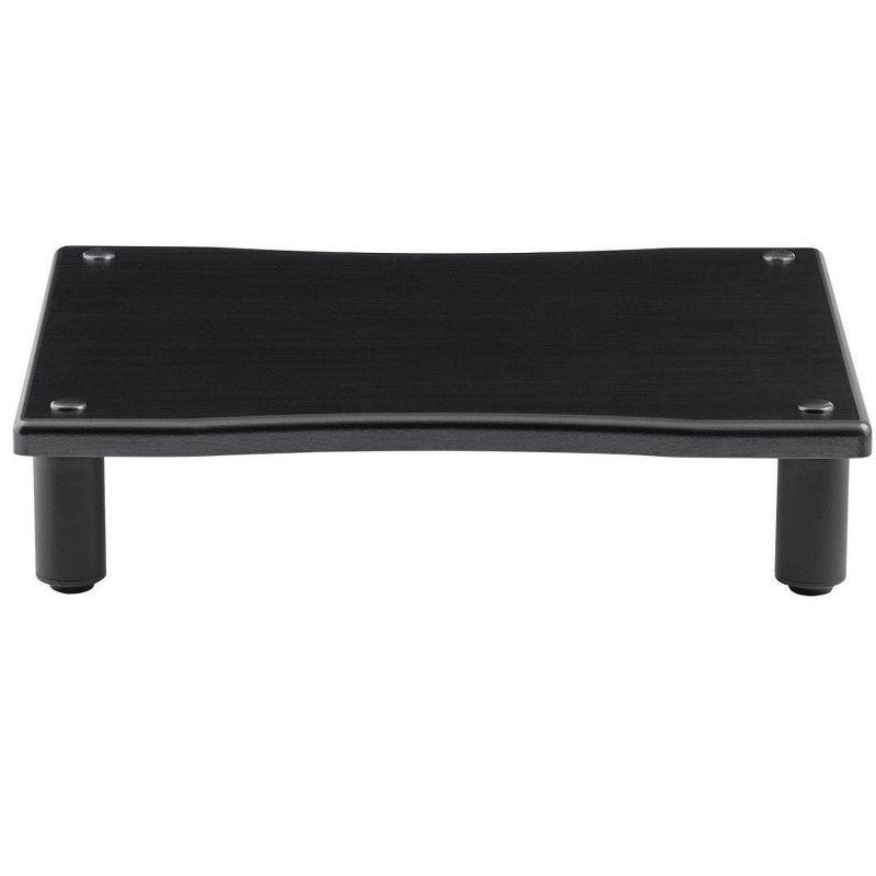 Monolith Amplifier/Component Stand XL - Black, Open Air Design, Scratch-Resistant, Hold Up to 200lbs. Perfect Way to Organize AV Components