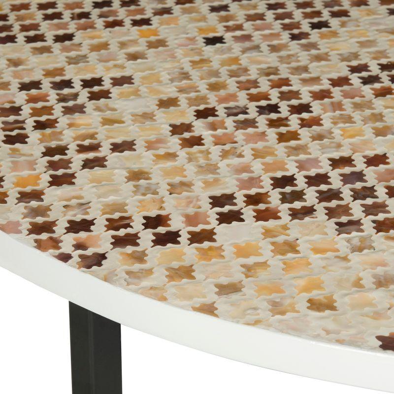 Cheyenne Coffee Table - Brown/Multi - Safavieh