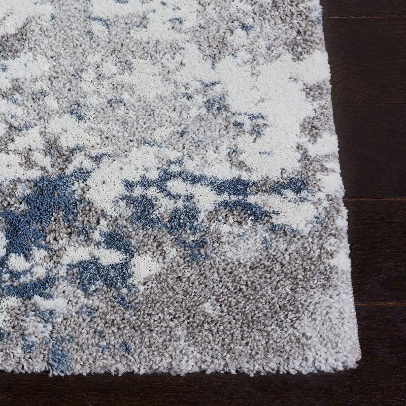 Century 300 CTY339 Power Loomed Indoor Area Rug - Grey/Blue - 8'x8' - Safavieh