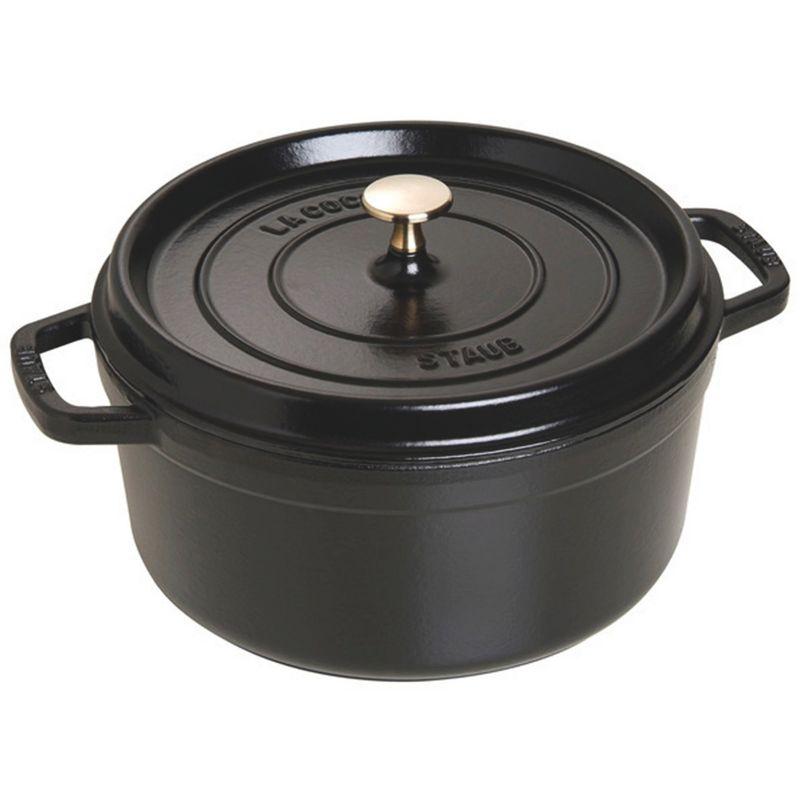 STAUB Cast Iron 5.5-qt Round Cocotte