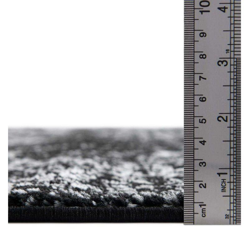 Unique Loom 9' 0 x 12' 0 Sofia Casino Black Area Rug