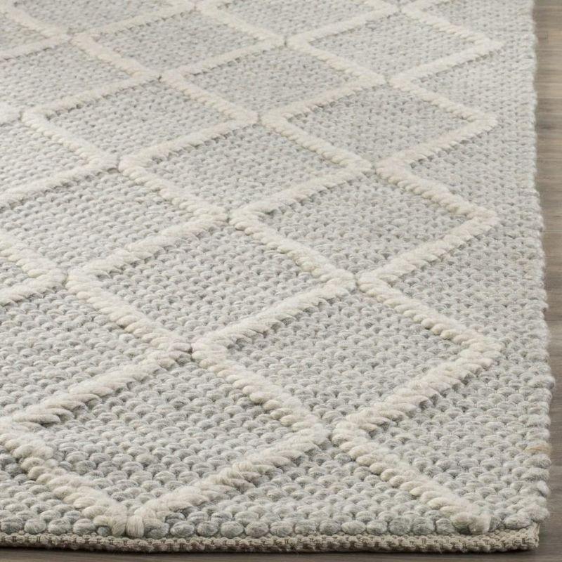 Natura NAT310 Hand Woven Indoor Area Rug - Silver/Ivory - 8'9"x11'9" - Safavieh.