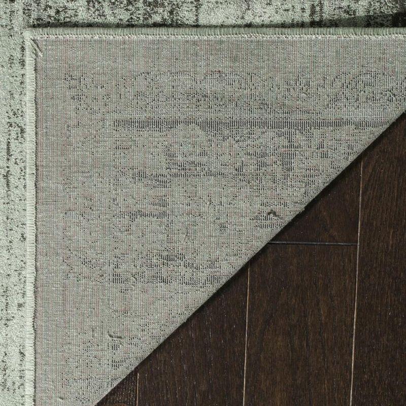 Vintage VTG113 Power Loomed Indoor Skid-Resistant Area Rug - Spruce - 4'x5'7" - Safavieh