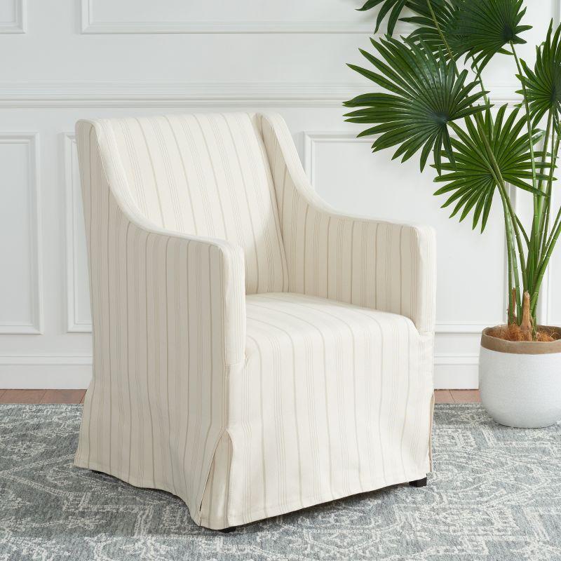 Sandra Slipcover Dining Chair - MCR4542 - Java - Safavieh Couture