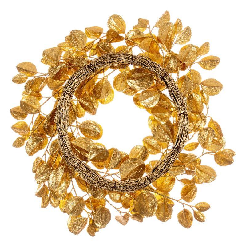 Primrue Faux Dogwood Plastic 24'' Wreath
