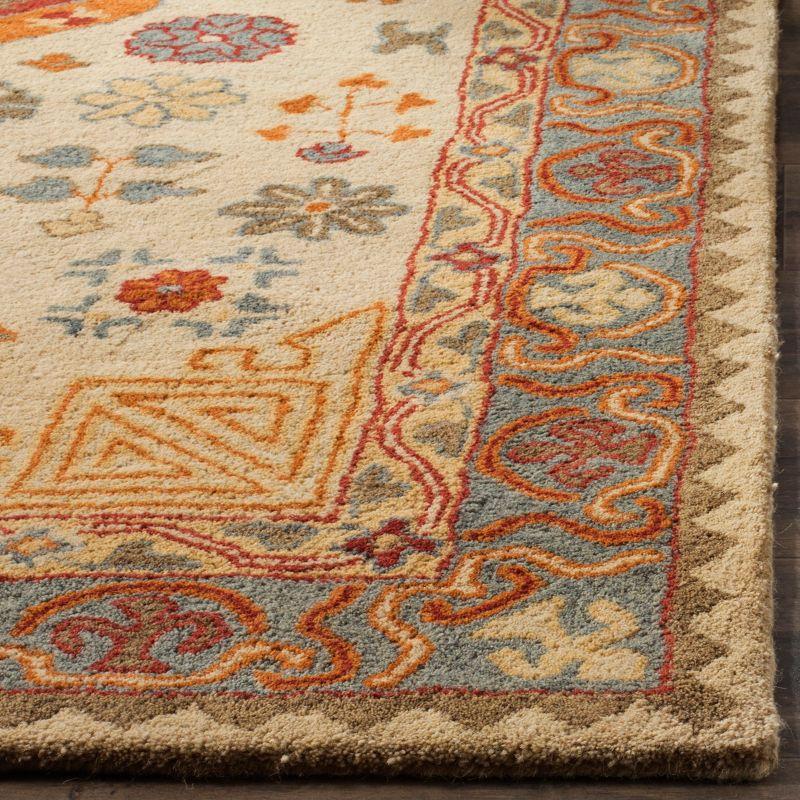 Heritage HG402 Handmade Runner Rug - 2'3"x10' - Beige/Multi - Safavieh