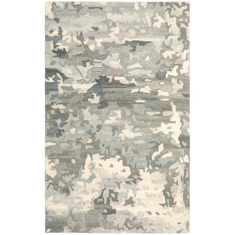 Oriental Weavers Anastasia 68006 Grey/ Charcoal Indoor Area Rug - 3'6" x 5'6"