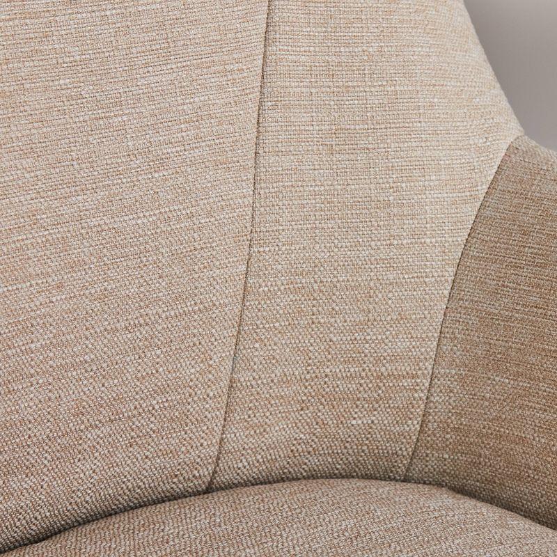 Serta Serta Leighton Mid-Back Office Chair with Chrome Nailheads, Memory Foam Cushion, Padded Armrests