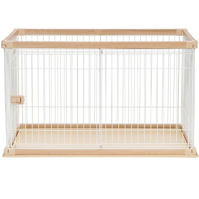 4 Panel Metal Exercise Pen With Door