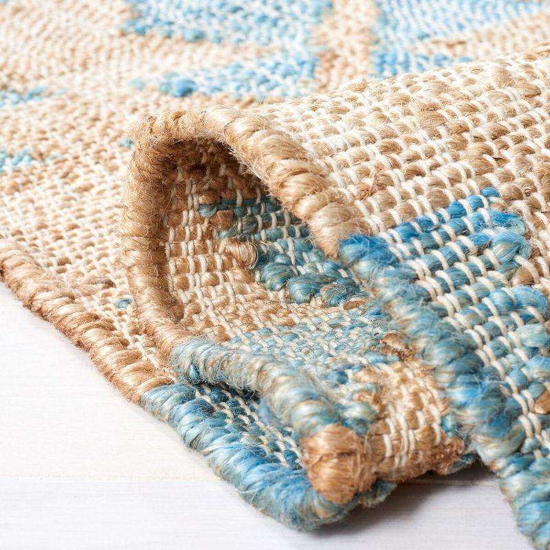 Kilim KLM757 Hand Woven Area Rug - Blue/Natural - 8'9"x11'9" - Safavieh.