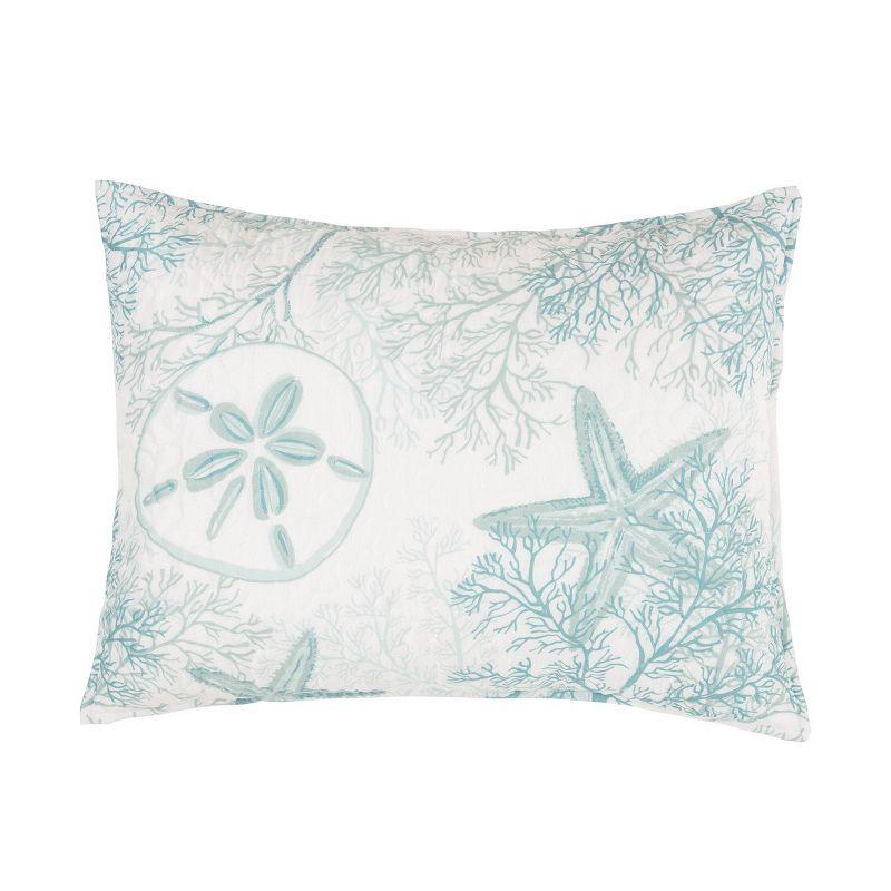 C&F Home Ocean Treasures Coastal Beach Theme Sea Life Full/Queen 3 Piece Quilt Set
