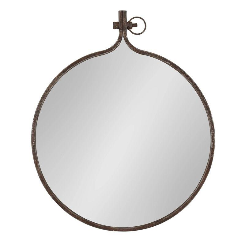 Yitro Metal Framed Wall Mirror - Kate & Laurel All Things Decor