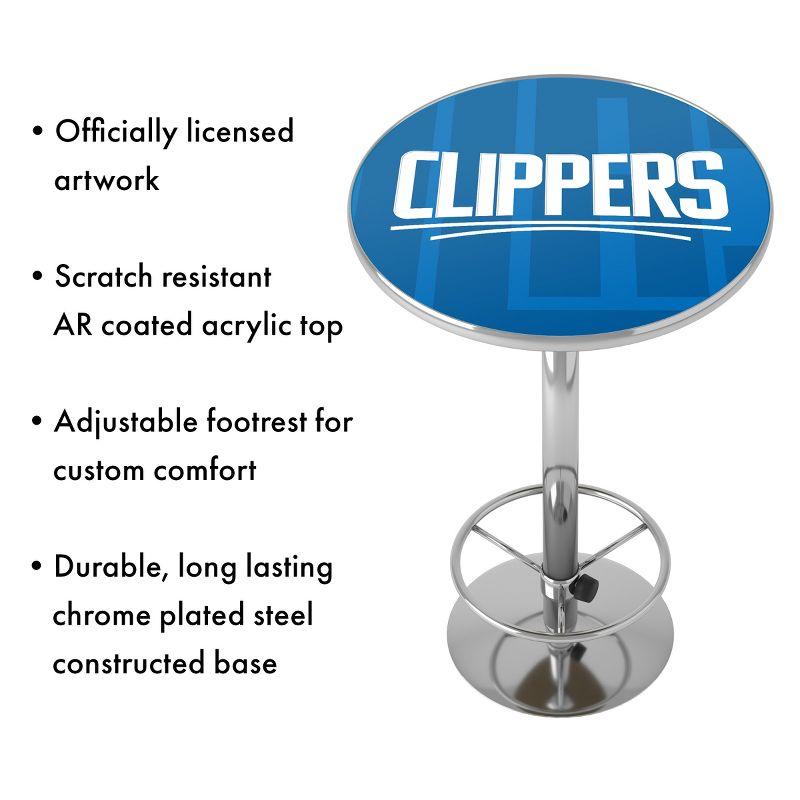 Trademark Global NBA Round Metal Base Dining Table