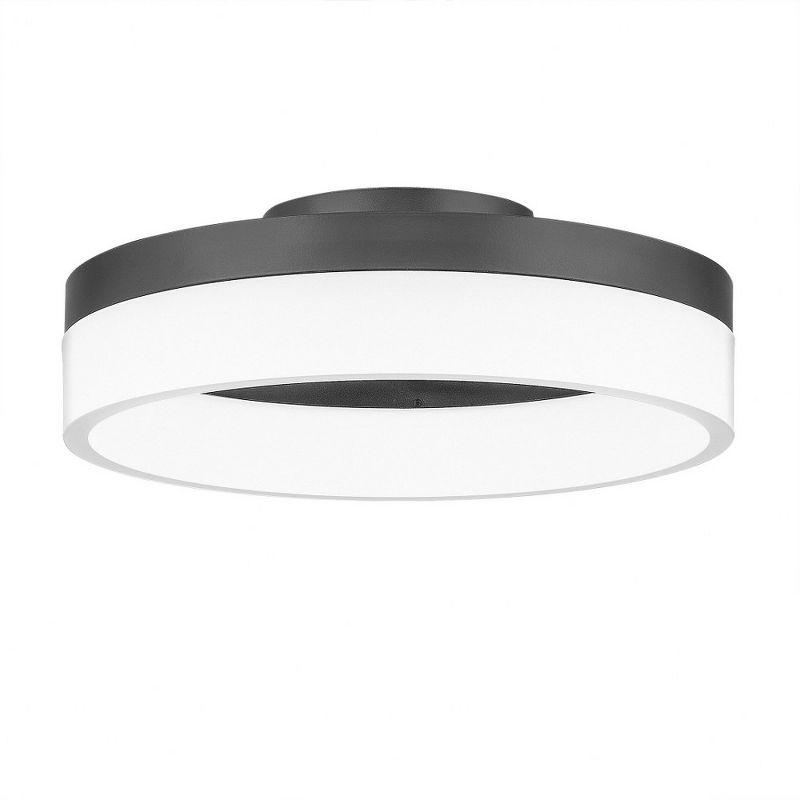 Danica Single Light Acrylic LED Flush Mount