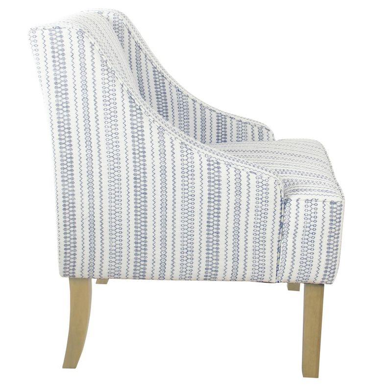 Classic Swoop Accent Armchair - HomePop