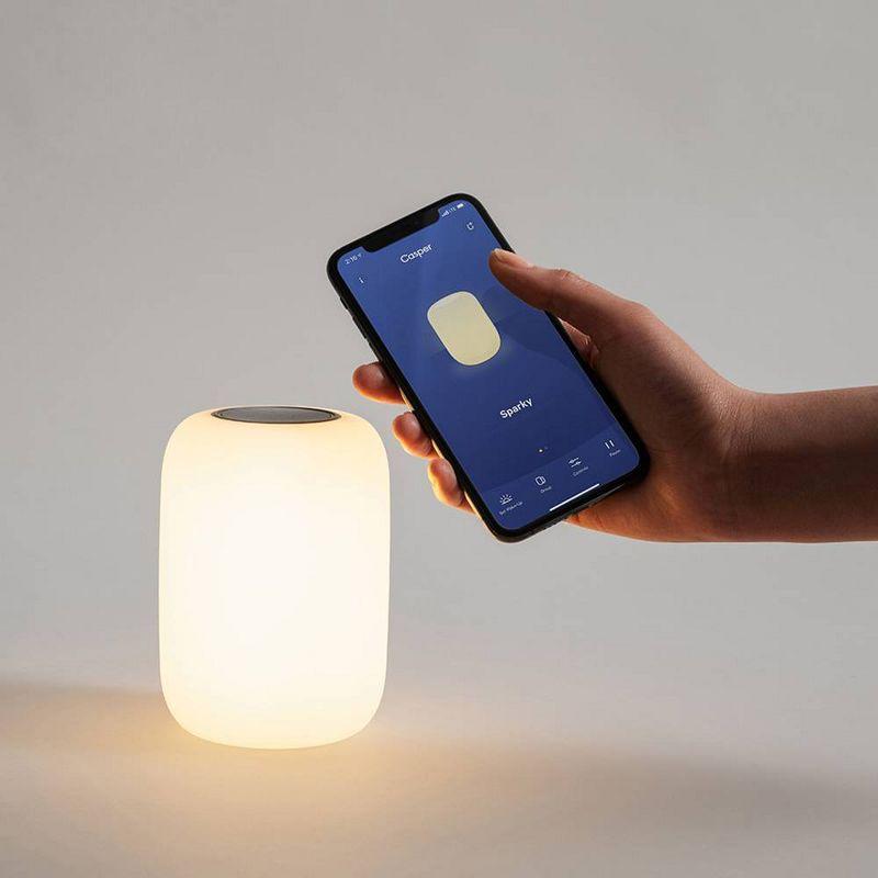 The Casper Glow Light Double Pack: Night Light, Touch Sensor, Smartphone App, Rechargeable, UPC 192472020942