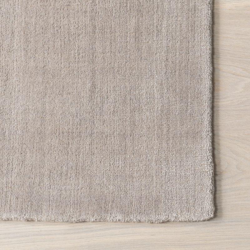 Lahjar Speckled Wool Blend Area Rug