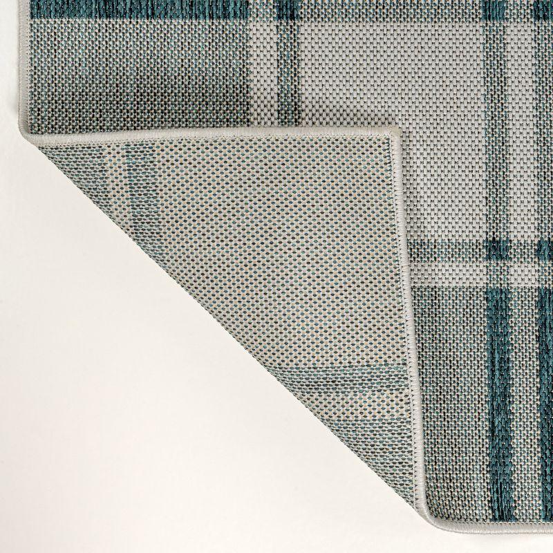 JONATHAN Y Sabine Traditional Farmhouse Bold Gingham Indoor/Outdoor Area Rug