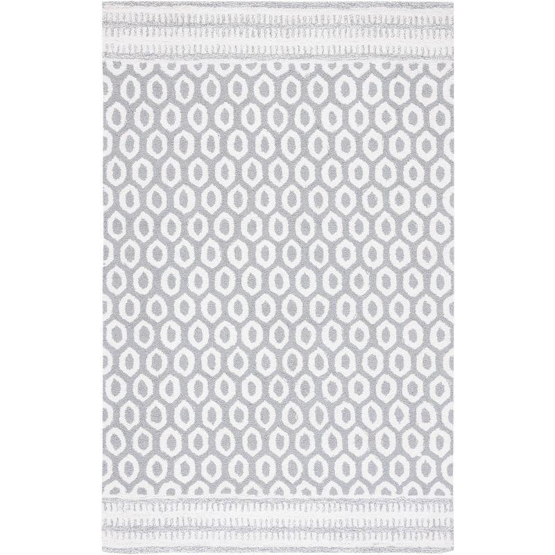 Capri CPR708 Tufted Indoor Area Rug - Ivory/Grey - 8'x10' - Safavieh