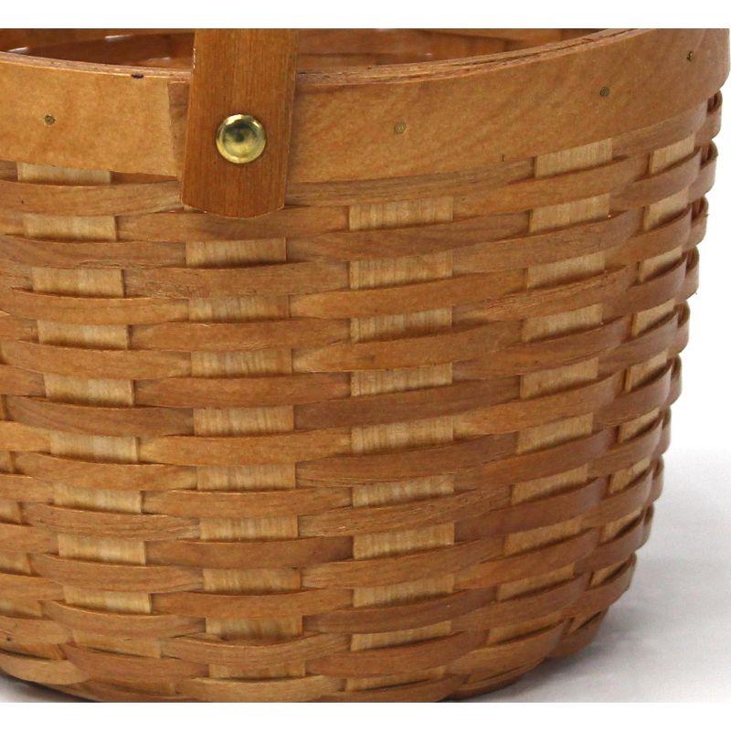 Quickway Imports Solid Wood Basket