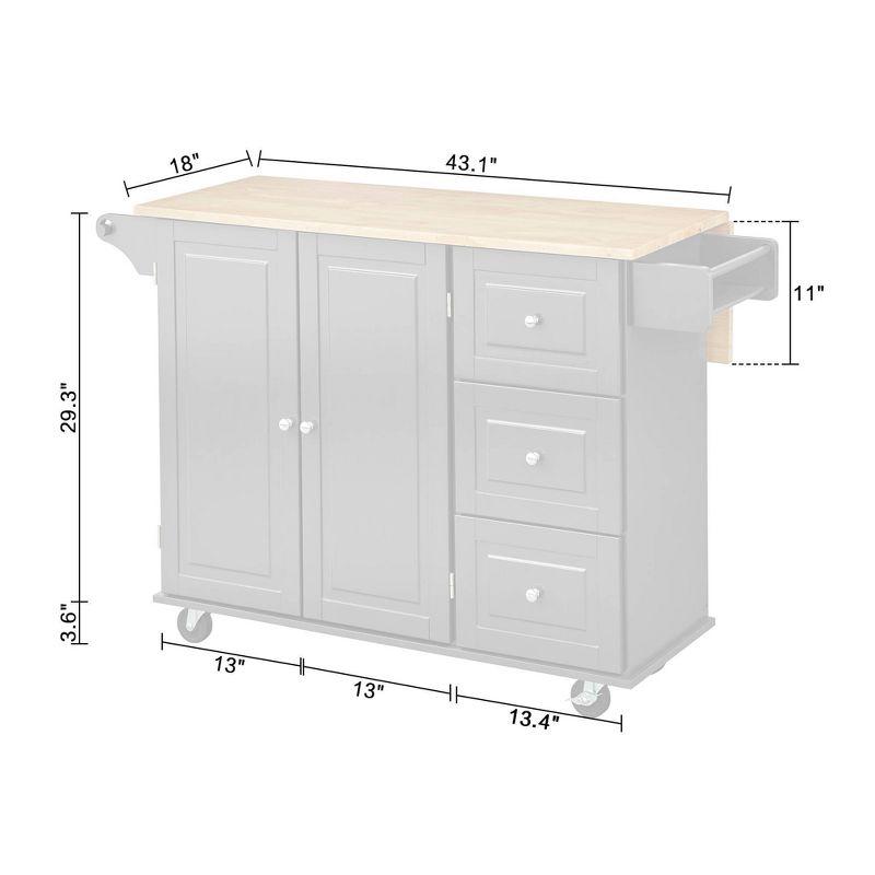 Aspen Kitchen Cart - Buylateral