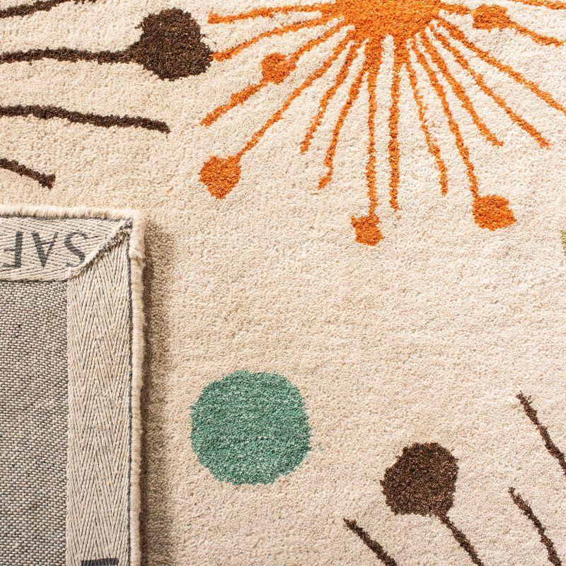 Soho SOH747 Hand Tufted Indoor Area Rug - Ivory/Multi - 8'3"x11' - Safavieh