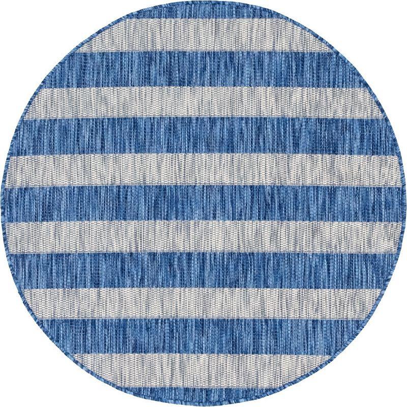 Unique Loom Outdoor Striped Area Rug