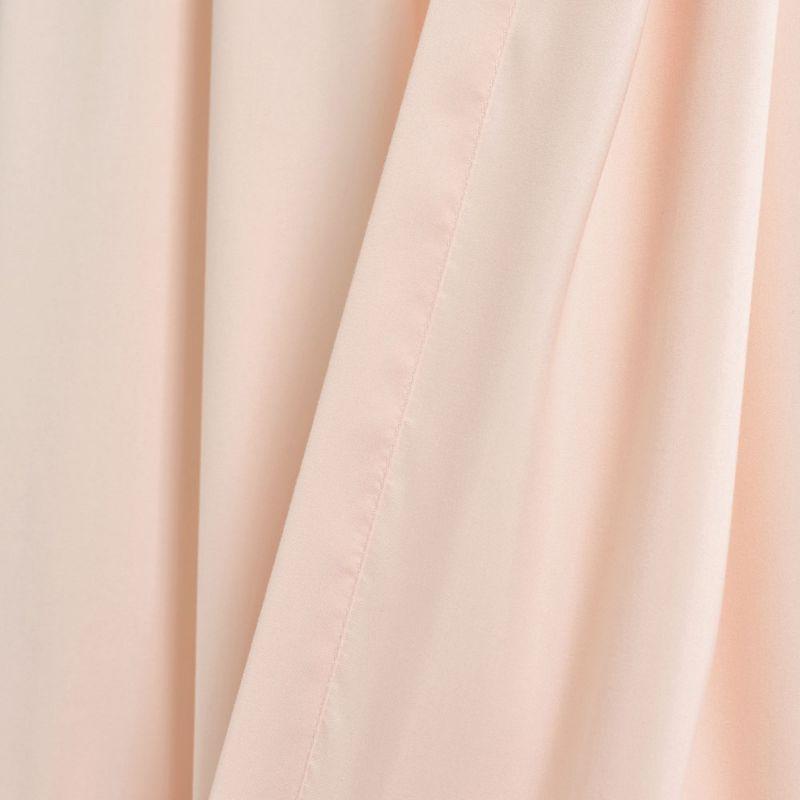 Lush Decor Polyester Sheer Curtain Pair (Set of 2)
